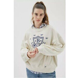 BDG Urban Outfitters Wilder Crew Neck Sweatshirt Top Oversized Pullover M 251935